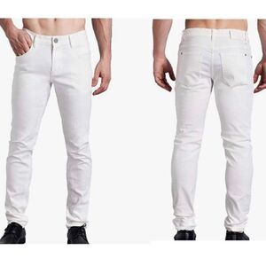 ZLZ Jeans Pants Slim Fit, Younger-Looking Fashionable Colorful Comfy Stretch Jea